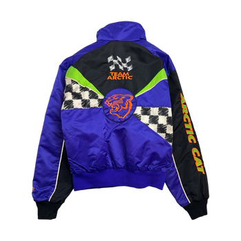 Vintage 90s Arctic Cat Insulated Zip Up Jacket Purple