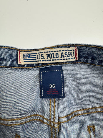 Vintage U.S. Polo Assn. Carpenter Denim Shorts