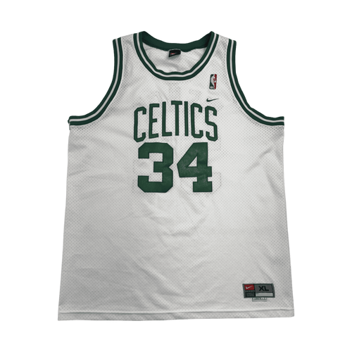 Vintage 90s Nike Boston Celtics Paul Pierce Jersey White | Vintage Clothing Store Canada