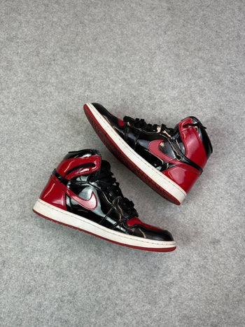 Air Jordan 1 Retro High OG Patent Bred (USED)