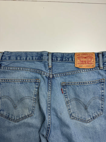 (34) Levi's 505 Straight Fit Denim Pants