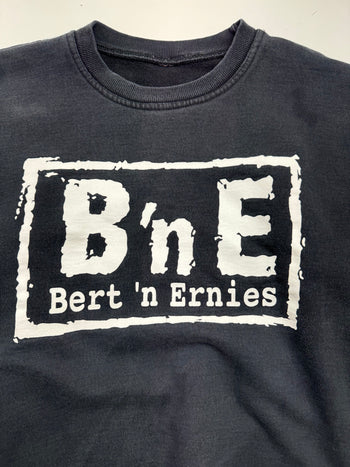 (XXL) Vintage Bert 'n Ernies Sweatshirt Faded Black