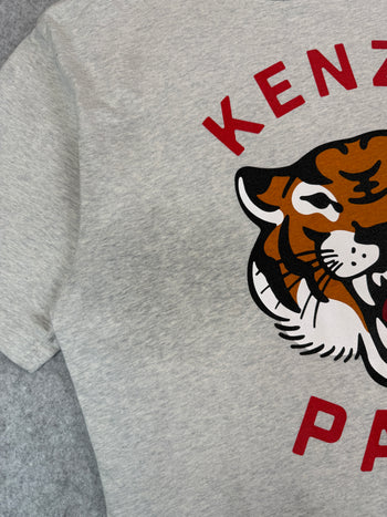 Kenzo Paris Tiger Tee Grey (USED)