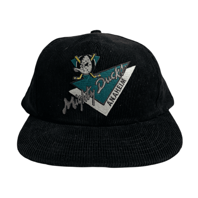 Vintage Corduroy Anaheim Mighty Ducks Hat