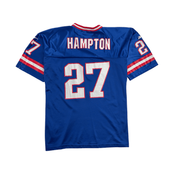 Vintage 90s Reebok Rodney Hampton Jersey Blue