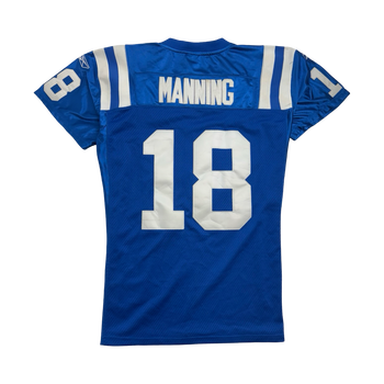 Vintage Reebok NFL Indianapolis Colts Peyton Manning Jersey Blue