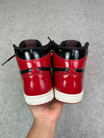 Air Jordan 1 Retro High OG Patent Bred (USED)