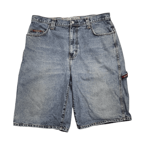 Vintage U.S. Polo Assn. Carpenter Denim Shorts | Vintage Clothing Store Canada