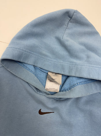 2000’s Nike Middle Swoosh Hoodie Light Blue