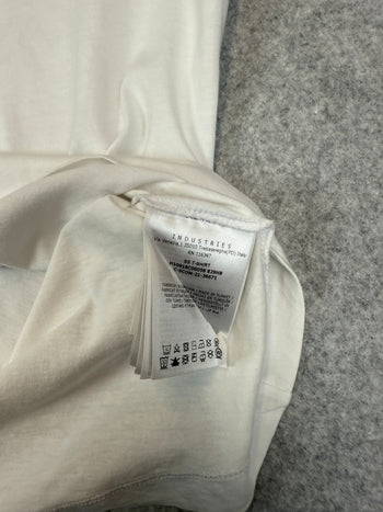 Moncler Love Moncler Pink Logo Tee White (USED)