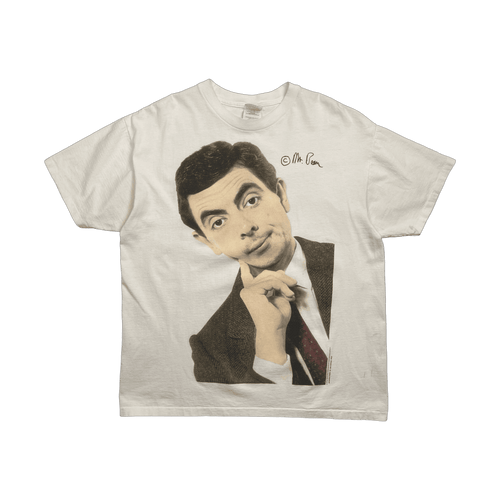 Vintage Mr. Bean Promo Tee White | Vintage Clothing Store Canada