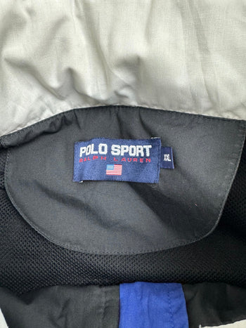 (XXL) Vintage 2000s Polo Ralph Lauren Zip-Up Jacket Black
