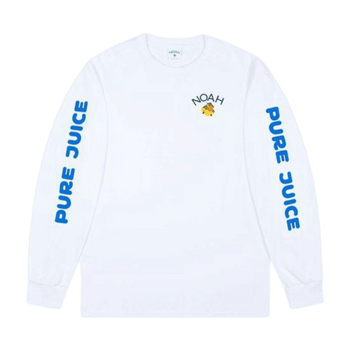 Noah NYC Pure Juice L/S Tee White