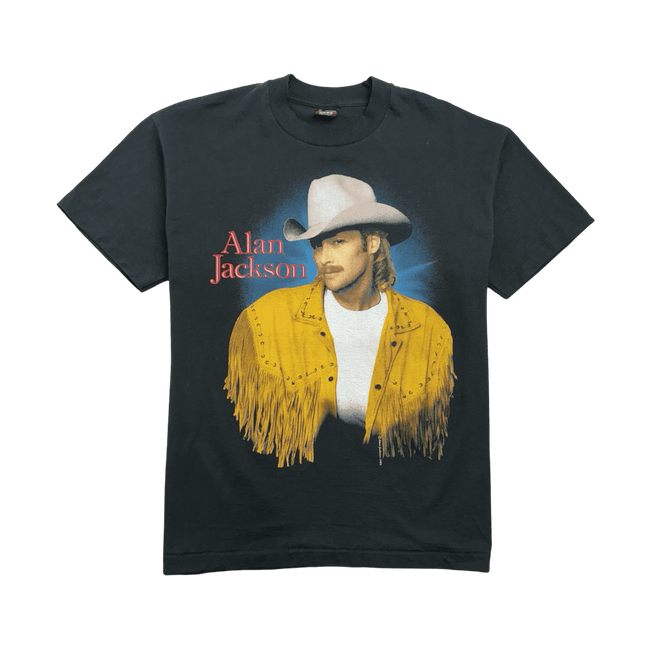 (L) Vintage '93 Alan Jackson Tee Black