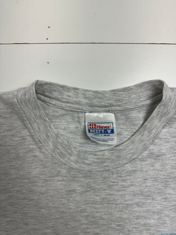 (M) Vintage 2000s The 6 Second Club Hot Rod Tee Grey