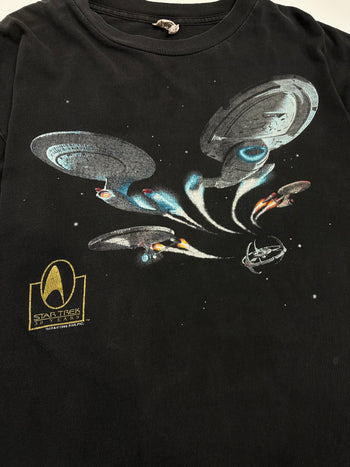Vintage 1990’s Star Trek 30 Years Anniversary Tee Black