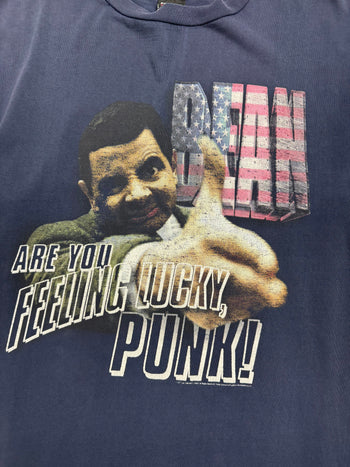 (XL) Vintage 90s Mr. Bean Promo Tee Navy