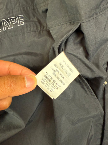 BAPE Shark Hooded Anorak Jacket Black (USED)