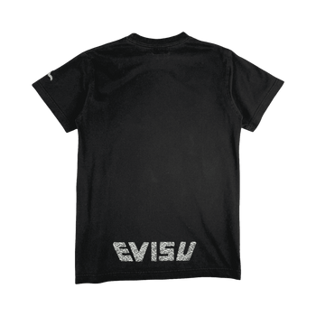 Evisu Big Logo Tee Black