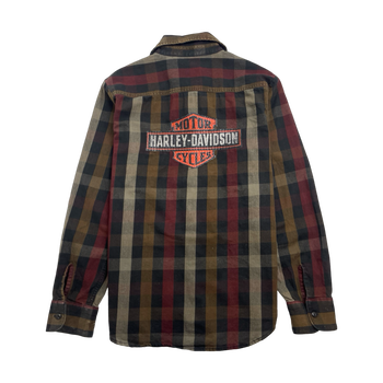Vintage Harley Davidson Button-up
