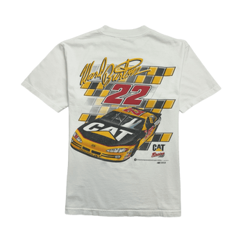 (S) Vintage '01 Ward Burton Nascar Tee White