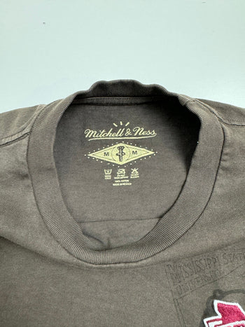 Travis Scott x Mitchell & Ness Mississippi State Bulldogs Tee Brown