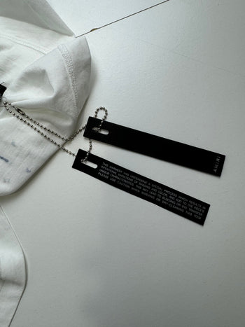 Amiri Paint Drip Tee White