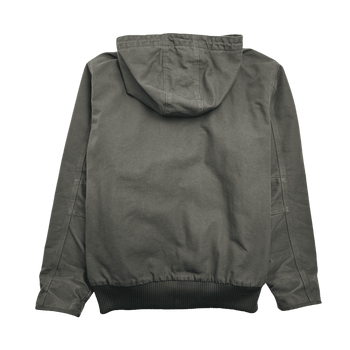 (XL) Carhartt Insulated Hooded Jacket Brown