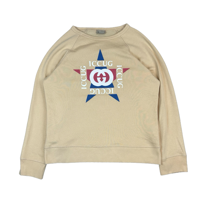 Women's Gucci Star Logo Print Sweatshirt