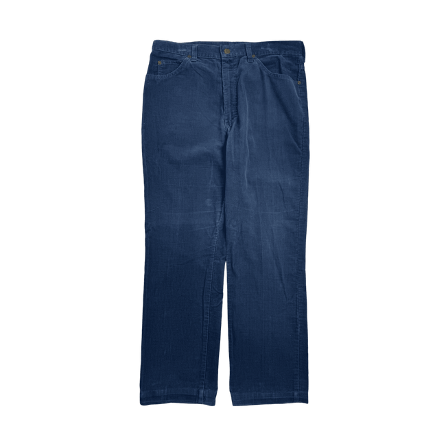 (32) Vintage Lee Corduroy Pants Blue