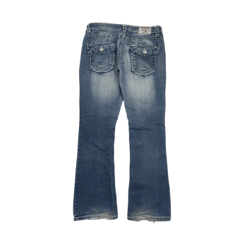 (32) Vintage made in USA True Religion Johnny Super T Cut Denim Pants