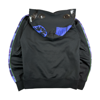 BAPE Jersey Shark Full Zip Hoodie Black (USED)