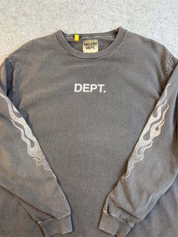 Gallery Dept Address L/S Tee Dark Grey (USED)