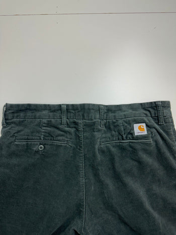 (37) Vintage Carhartt Corduroy Pants Grey
