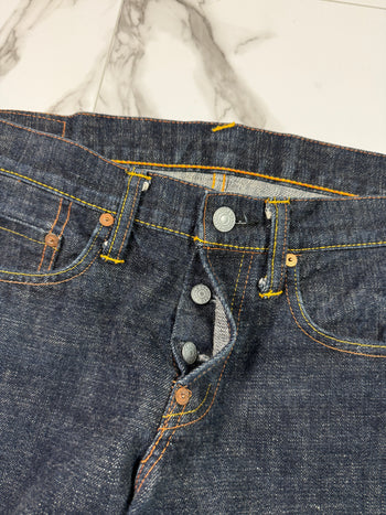 Vintage Evisu Lot 7000 Spellout Denim Pants