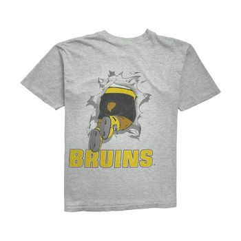 (L) Vintage 90s Boston Bruins Tee Light Grey