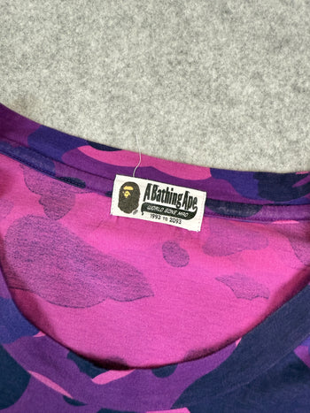 BAPE Apesta 93 Camo Tee Purple (USED)