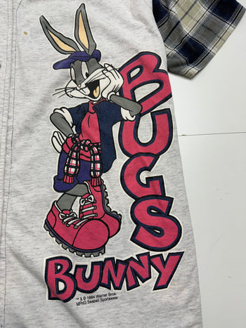 (L) Vintage '94 Bugs Bunny Baseball Jersey