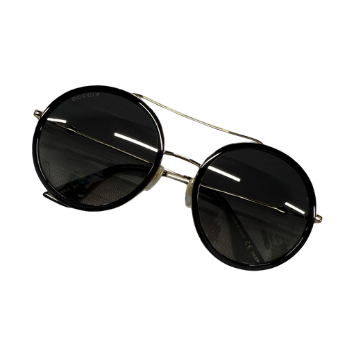 Gucci GG0061S Round Metal Sunglasses | Vintage Clothing Store Canada