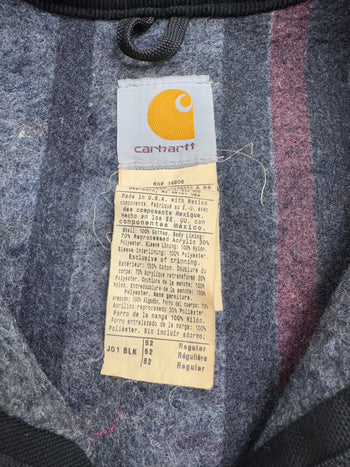 Vintage Carhartt Detroit Lined Jacket Black