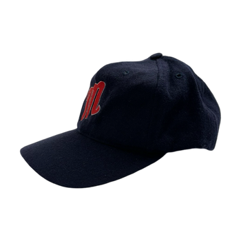 Vintage Miller Snapback Hat Navy