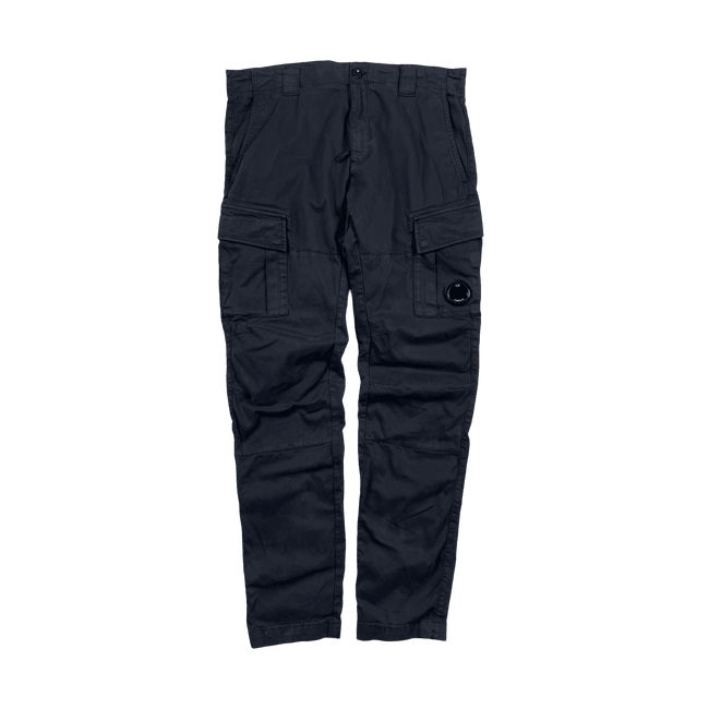 C.P. Company Stretch Sateen Cargo Pants Navy (USED)