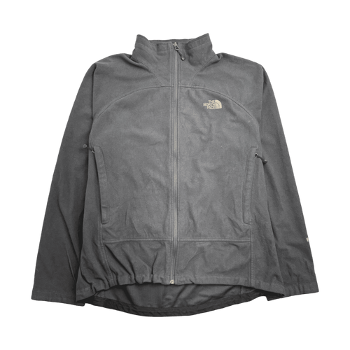 Vintage The North Face Zip-Up Fleece Light Navy | Vintage Clothing Store Canada