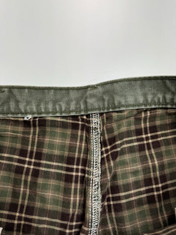 (34) Vintage Carhartt Carpet Lined Carpenter Pants Olive