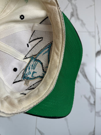 1990’s Carolina Panthers Logo 7 Shark Tooth Snapback Hat