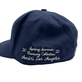 Amiri 'M.A.' Fitted Cap Indigo