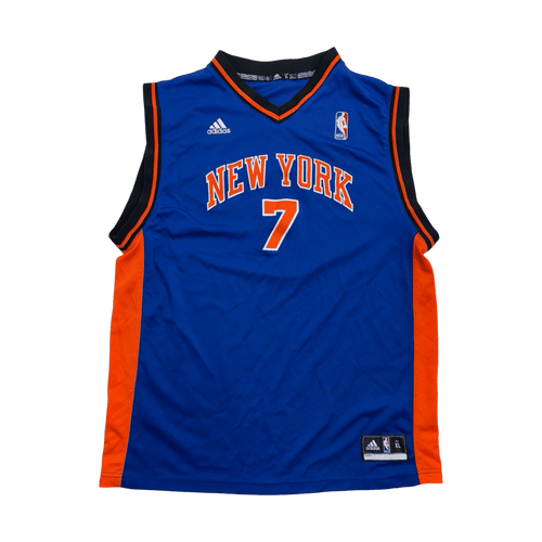 Vintage Adidas NBA New York Knicks Carmelo Anthony Jersey Blue | Vintage Clothing Store Canada