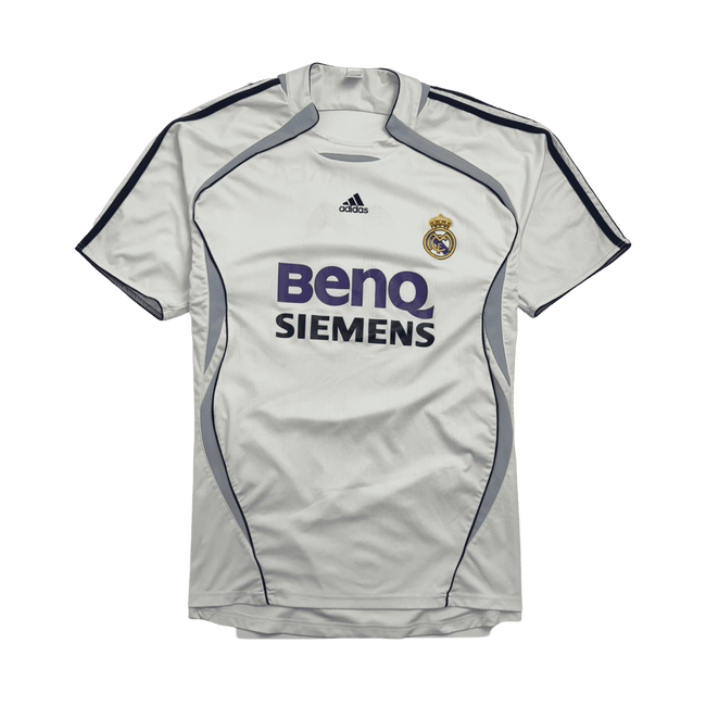 (L) Vintage Adidas M. Correa Real Madrid Kit Jersey White