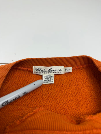 Vintage Club Monaco Sweatshirt Orange