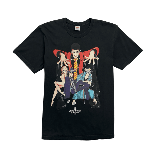 Supreme x UNDERCOVER Lupin Tee Black (USED)